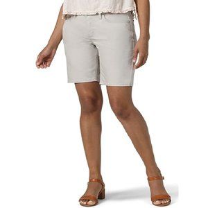 Lee Riders Women's Bermuda Shorts Gray (Silver Cloud) Size 22 NWT